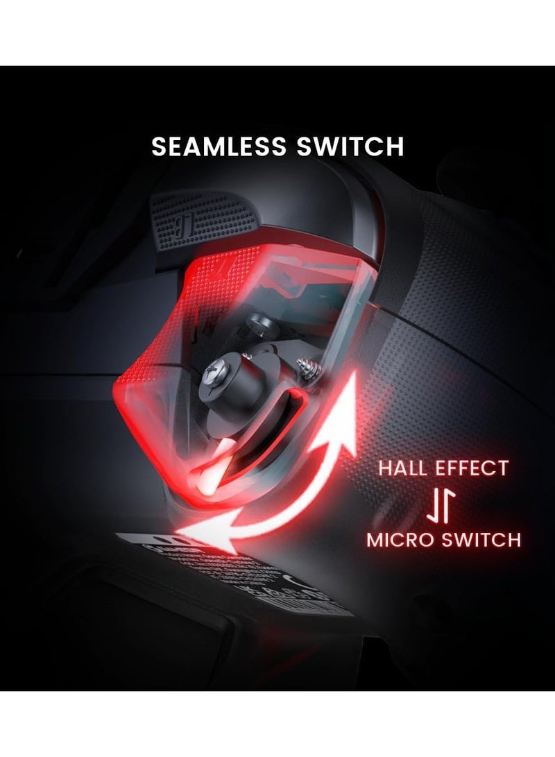 Cyclone 2 Multiplatform Wireless Controller- TMR Electromagnetic Joysticks&Hall Effect Switch triggers,6-axis Gyro Gaming Controller for Switch/PC/iOS/Android/Steam