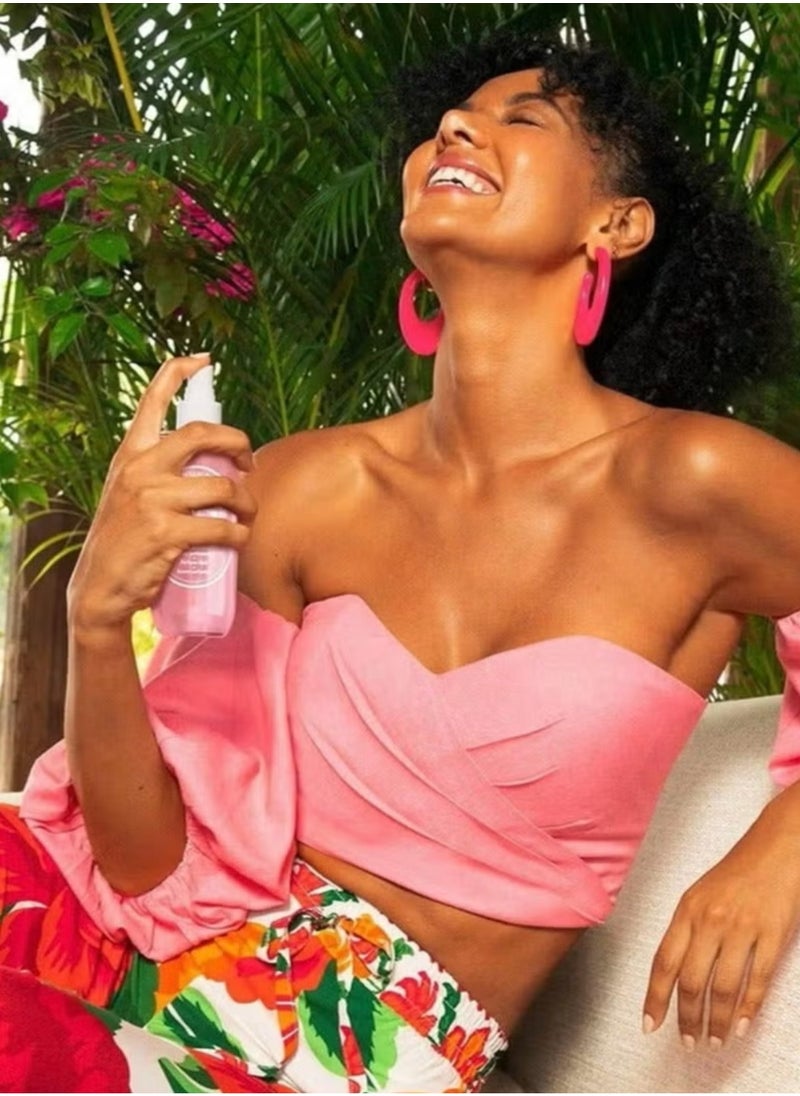 Sol de Janeiro Brazilian Crush Cheirosa 68 Beija Flor Perfume Mist – 90ml | Floral & Fruity Fragrance with Passionfruit, Pink Jasmine & Amber | Lightweight, Uplifting Scent for Women & Men