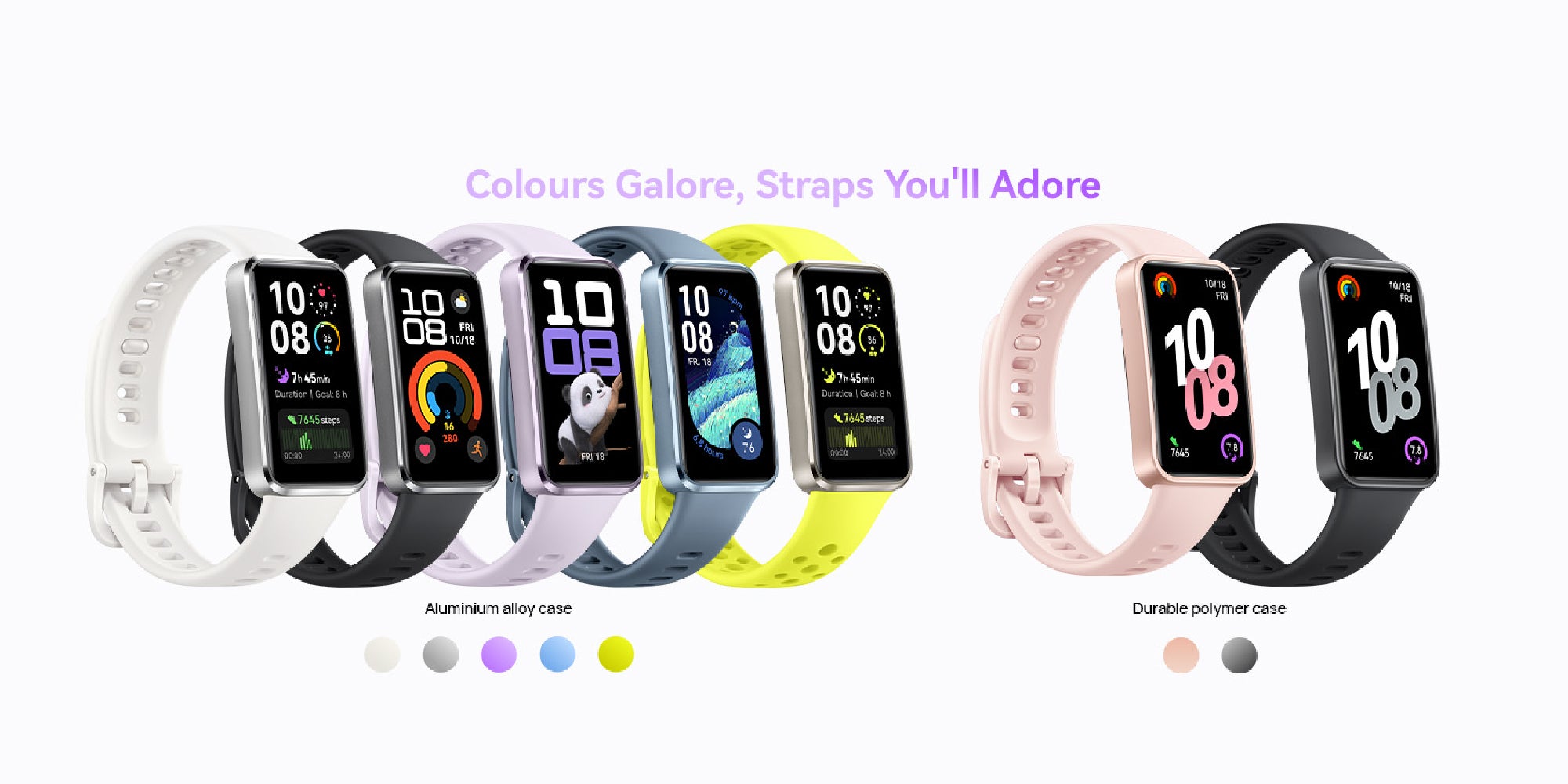 Band 10 Smartwatch, Metallic Design, iOS Android, Pro-Level Sleep Analysis, Fast Charging And Robust Battery Life, Sleek Aluminum Alloy Case Green
