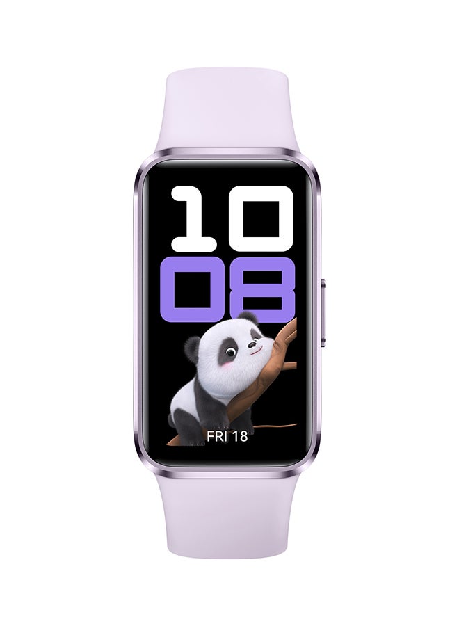 Band 10 Smartwatch, Metallic Design, iOS Android, Pro-Level Sleep Analysis, Fast Charging And Robust Battery Life, Sleek Aluminum Alloy Case Purple