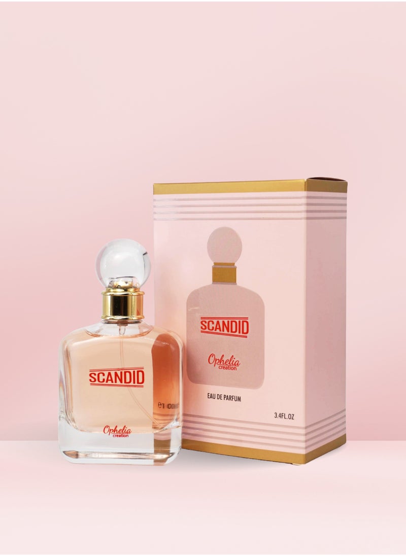 Scandid Loveble Eau de Parfum, Citrus Floral Fragrance 100ml