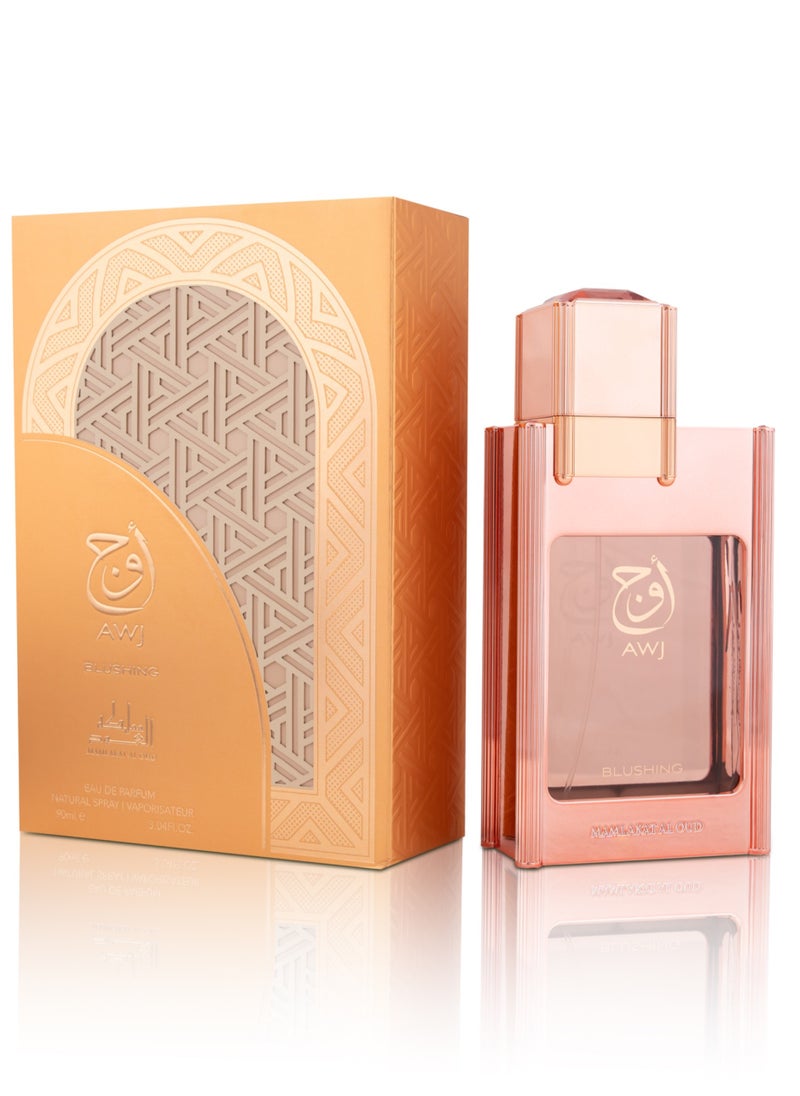 Awj Blushing | A Bright Fusion of Pear, Raspberry, Garden Florals & Soft Musk | Eau de Parfum for Unisex - 100ml