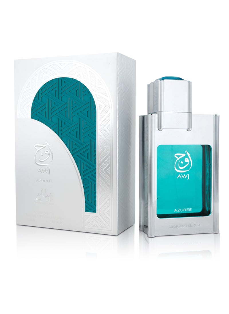 Awj Azuree | A Dynamic Fusion of Mango, Blue Woods & Oud Warmth for Unisex  Eau de Parfum - 100ml