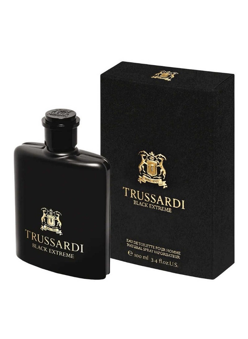 Trussardi Black Extreme Eau de Toilette for Men – 100ml (3.4 oz)