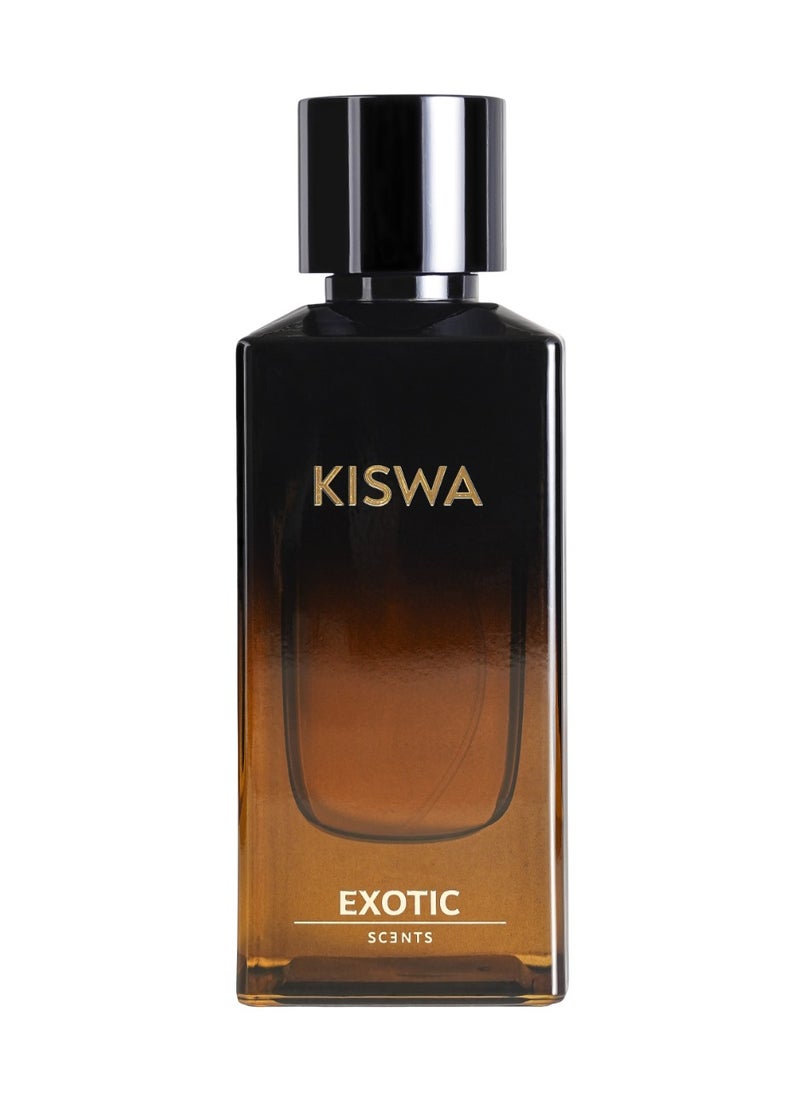 Exotic Scents KISWA Eau de Parfume, Refreshing Rose, Vanilla Agarwood Fragrance