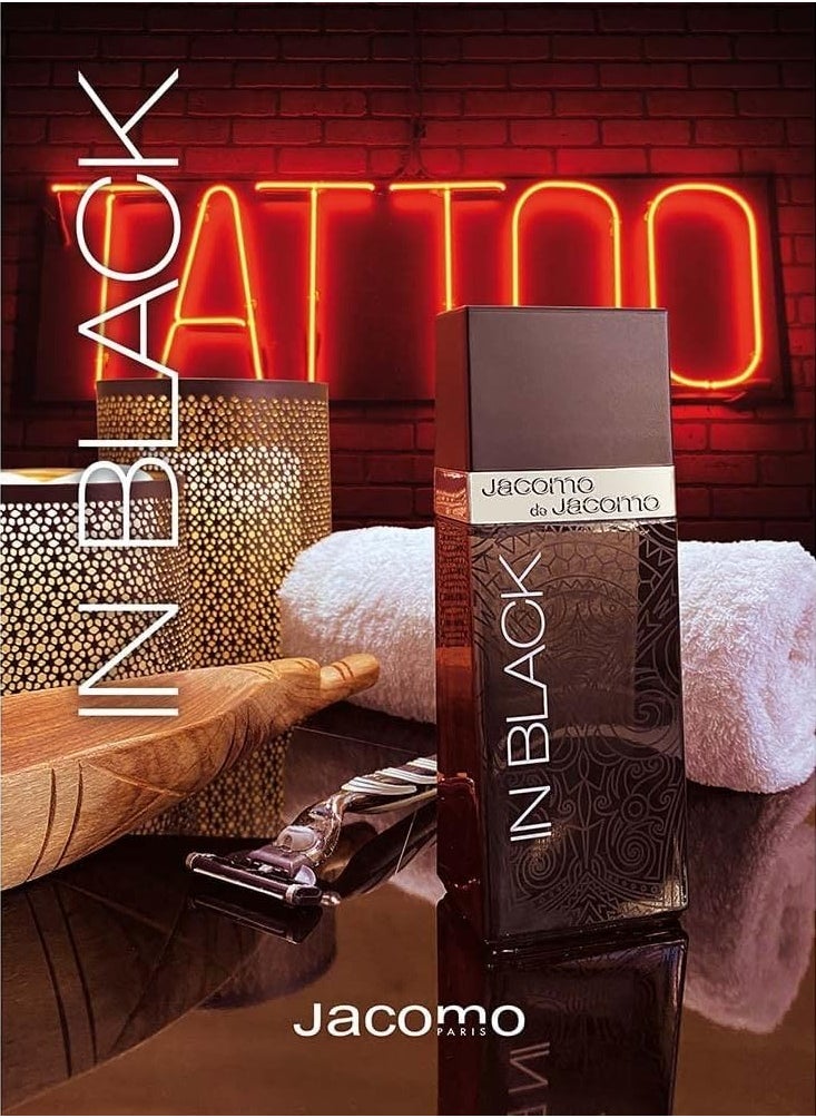 De Jacomo In Black For Men EDT 100ml