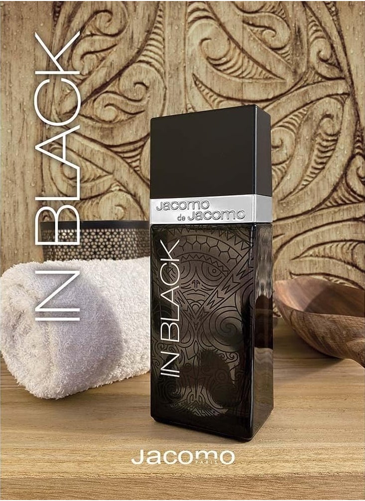 De Jacomo In Black For Men EDT 100ml