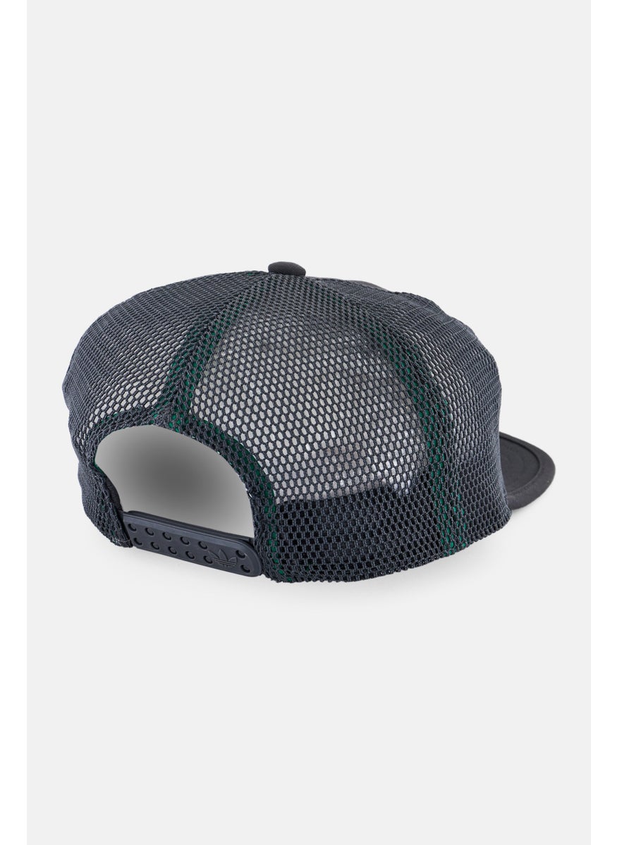 Men Brand Logo Sports Cap, Grey