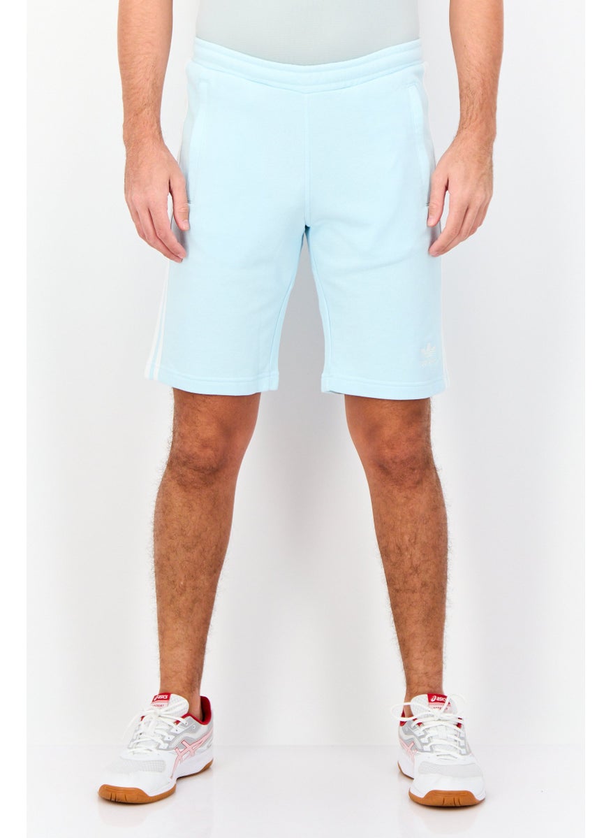 Men Sportswear Fit Outdoor Shorts, Light Blue