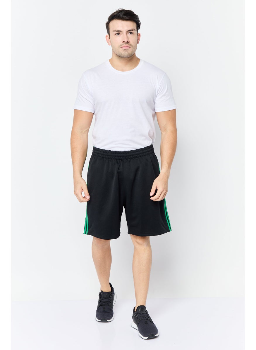 Men Sportswear Fit Training Shorts, Black