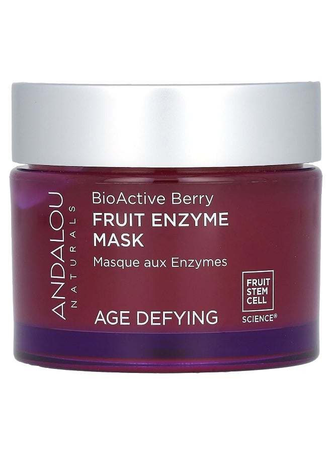 Andalou Naturals, BioActive Berry, Fruit Enzyme Beauty Mask, Age Defying, 1.7 oz (50 g)