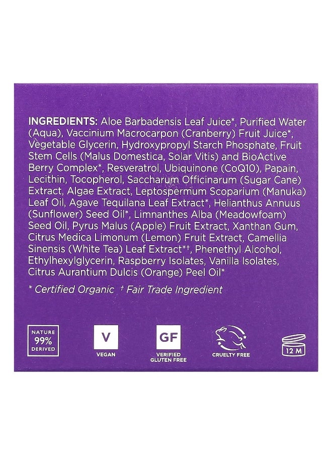 Andalou Naturals, BioActive Berry, Fruit Enzyme Beauty Mask, Age Defying, 1.7 oz (50 g)