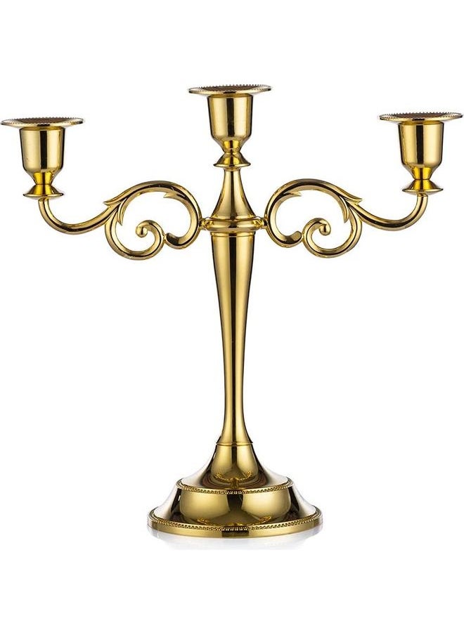 Candle Holder Gold One Size