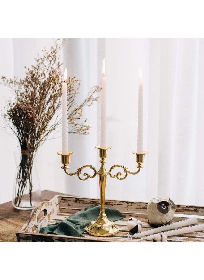 Candle Holder Gold One Size
