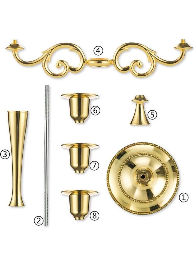 Candle Holder Gold One Size