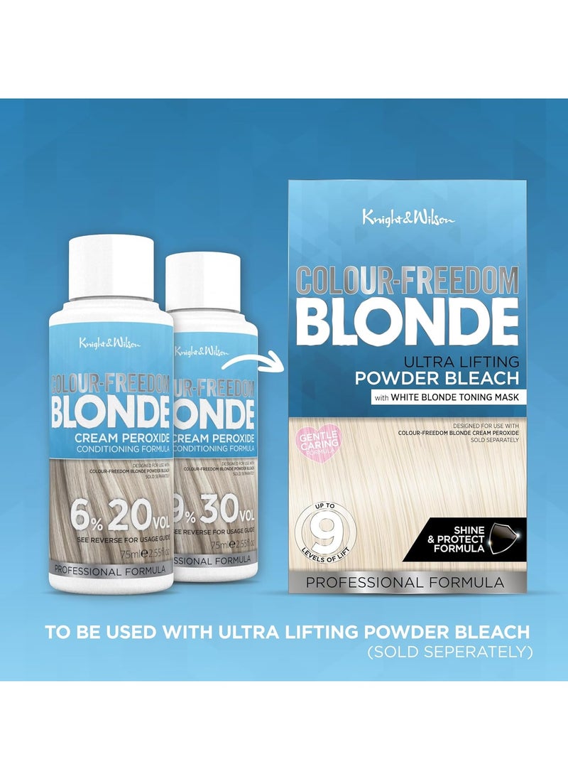 Colour Freedom Blonde Developer 6 Percent 20VOL High Lift Cream 75ml