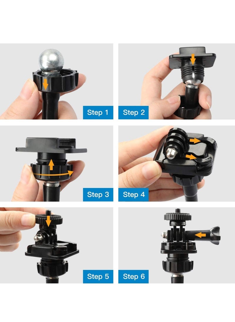 Webcam Mount Camera Clamp Stand Holder compatible with Logitech Webcam Pro C920 Streamcam