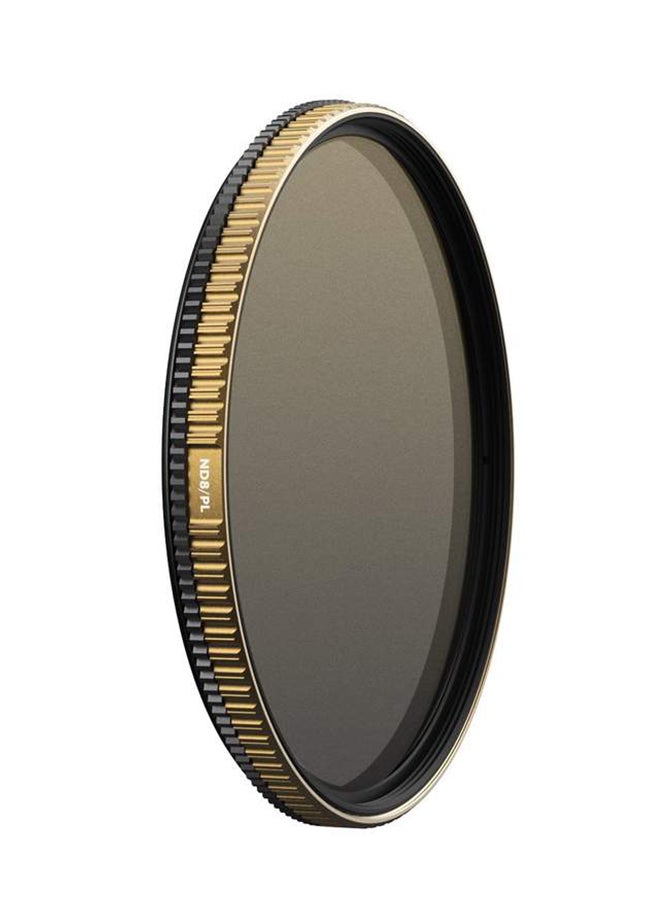 Variable ND8/PL Filter Black/Gold