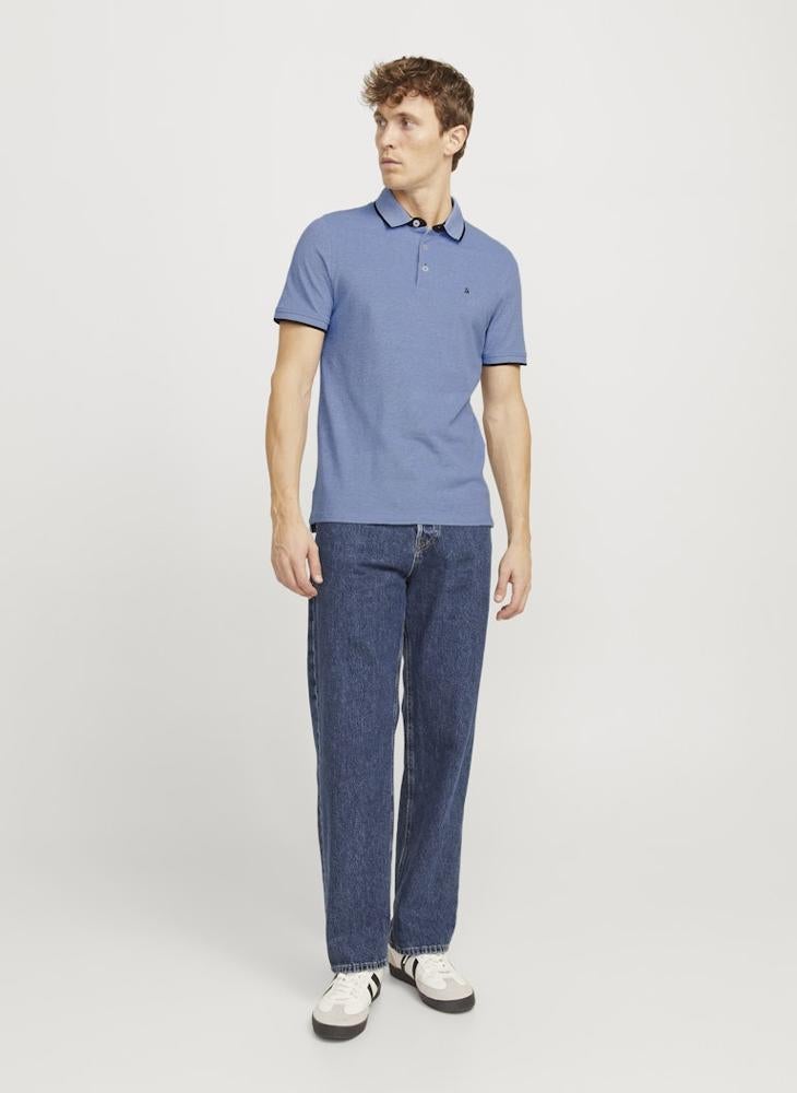 Jjepaulos Logo Print Polo Shirt