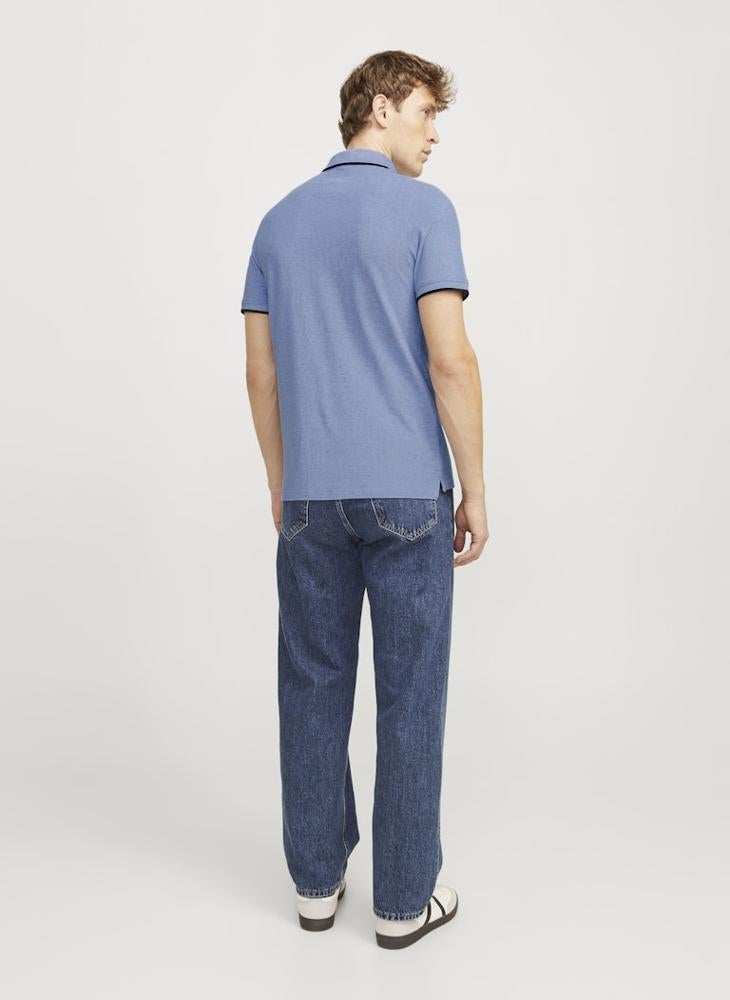 Jjepaulos Logo Print Polo Shirt