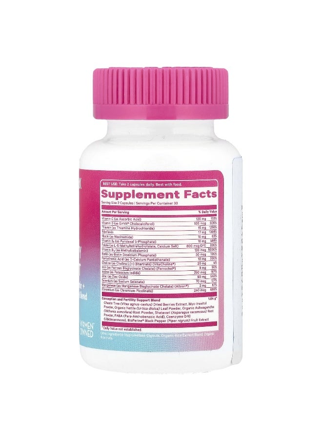 Pink Stork, Fertility Support, 60 Capsules