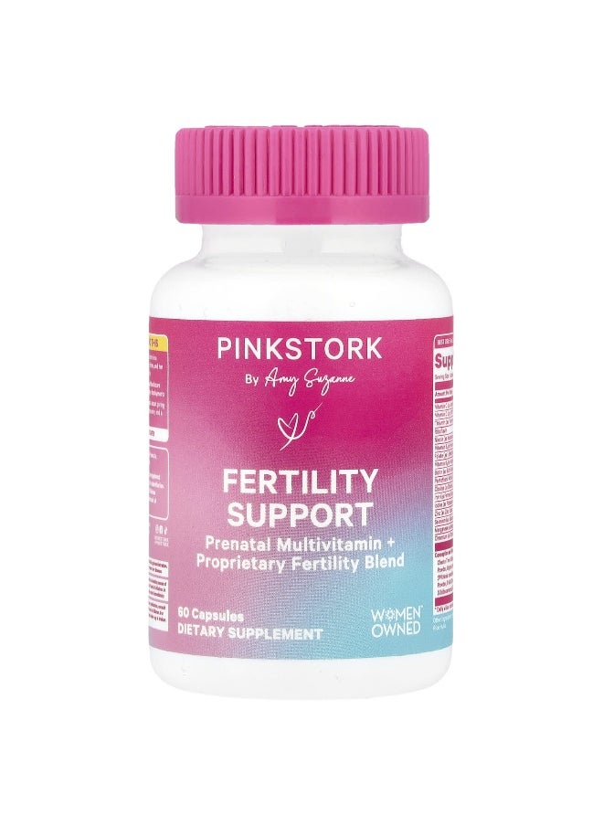 Pink Stork, Fertility Support, 60 Capsules