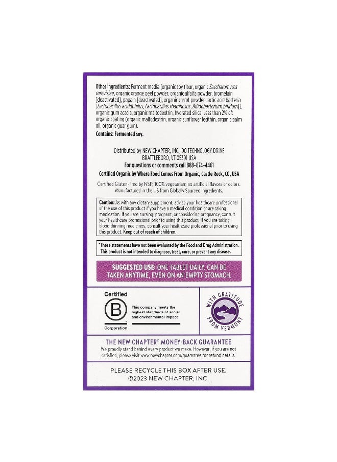 New Chapter, Every Woman's One Daily 40+ Multivitamin, 48 Vegetarian Tablets
