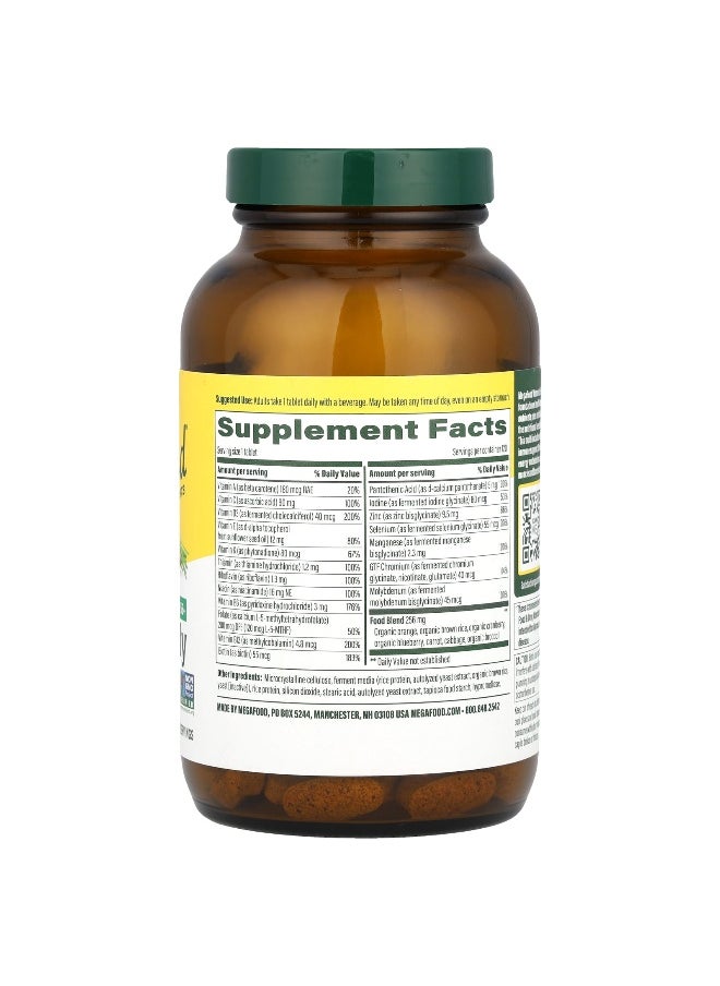 MegaFood, Women's 55+, One Daily Multivitamin, 120 Tablets