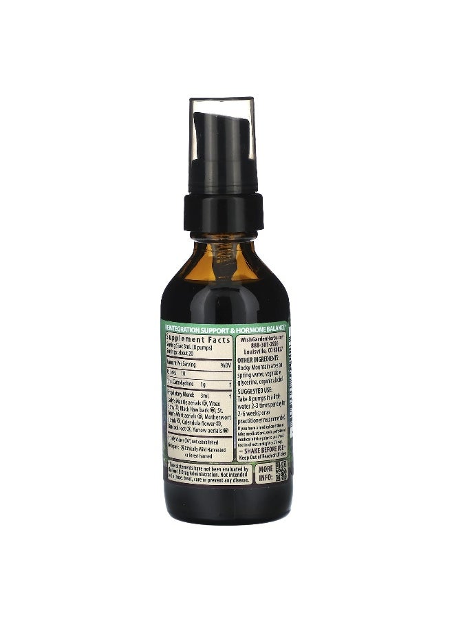 WishGarden Herbs, Rebalance After Birth Hormonal, 2 fl oz (59 ml)