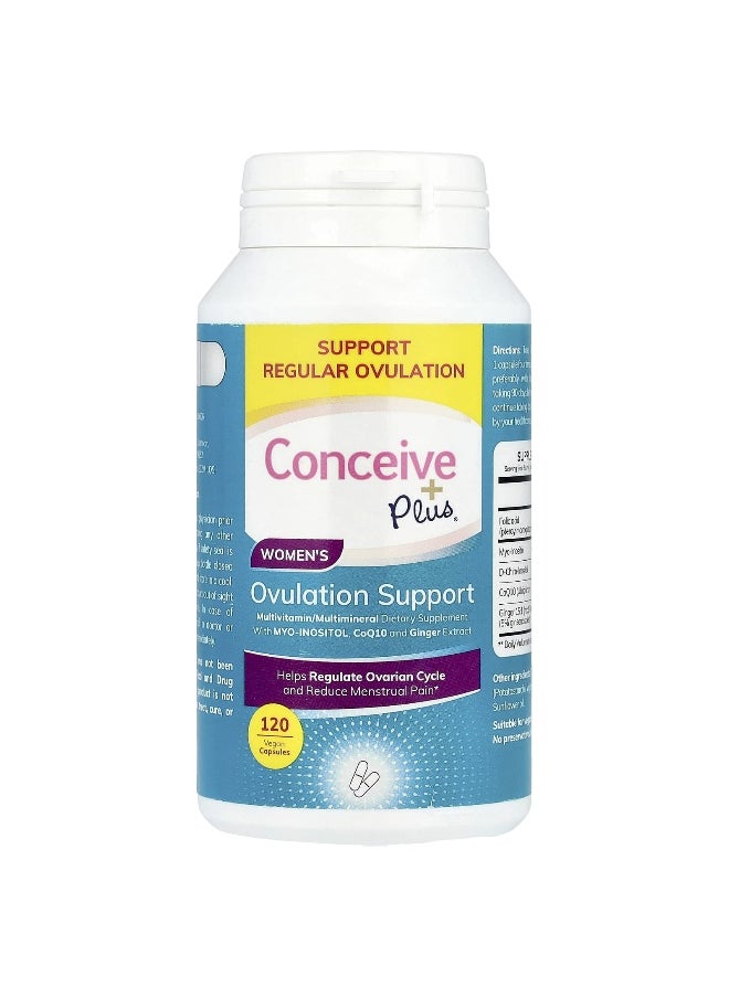 Conceive Plus, Women's Ovulation Support, 120 Vegan Capsules