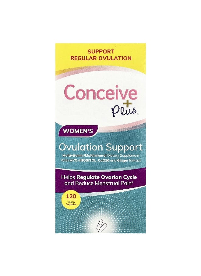 Conceive Plus, Women's Ovulation Support, 120 Vegan Capsules