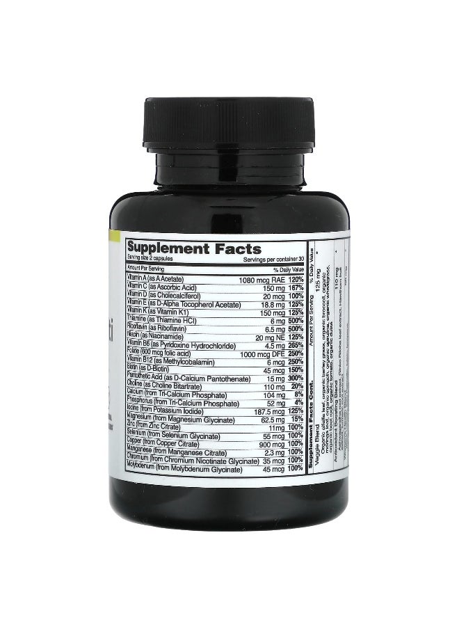 Snap Supplements, Women's Daily Multi Vitamin, 60 Capsules