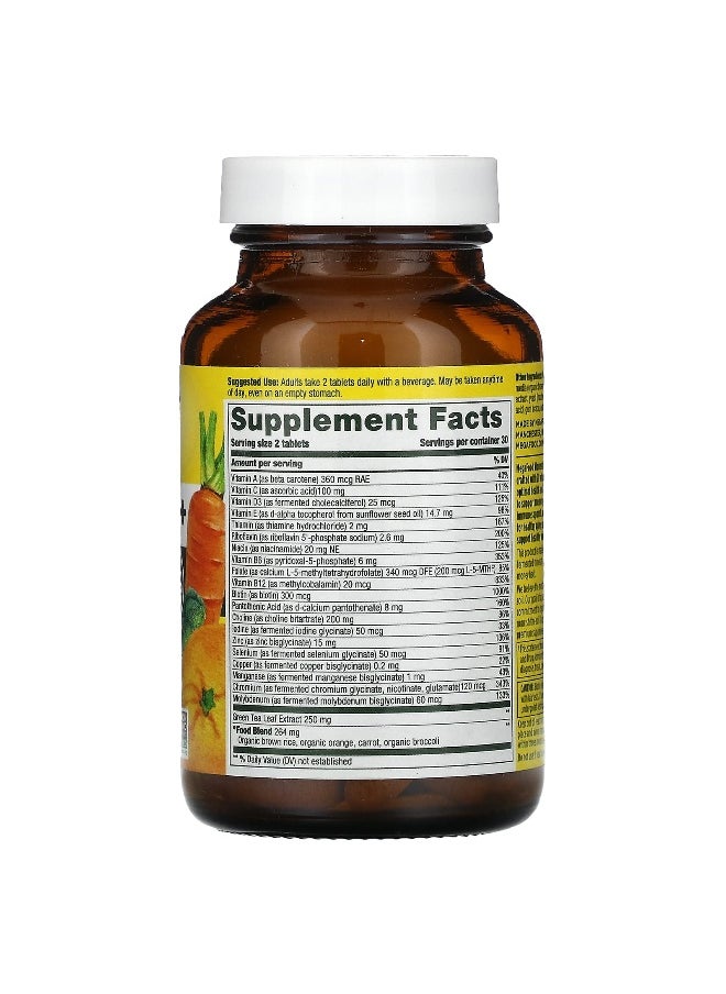 MegaFood, Women's 55+, Advanced Multivitamin, 60 Tablets