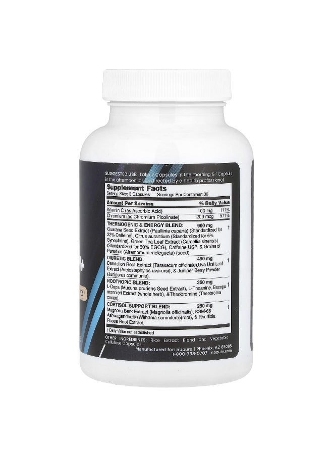 NB Pure, Performance, Meta Burn+, 90 Capsules