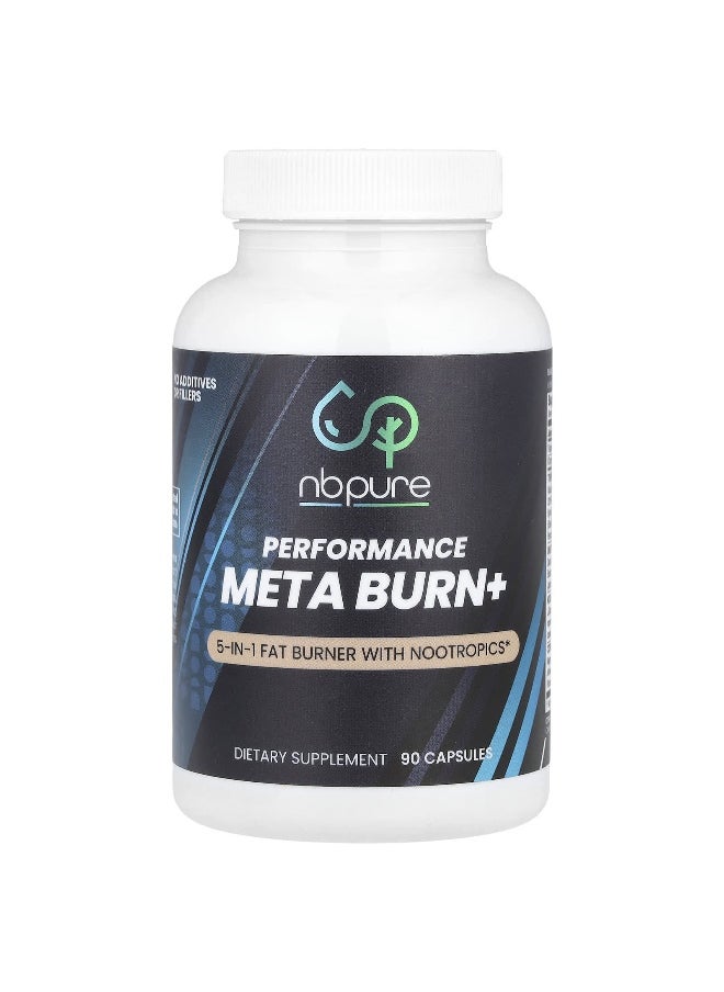NB Pure, Performance, Meta Burn+, 90 Capsules