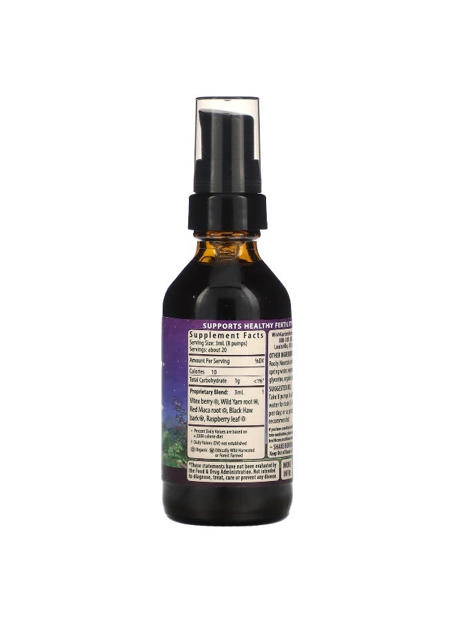 WishGarden Herbs, Fertility Prep Conception Support , 2 fl oz (59 ml)