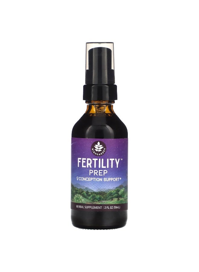 WishGarden Herbs, Fertility Prep Conception Support , 2 fl oz (59 ml)
