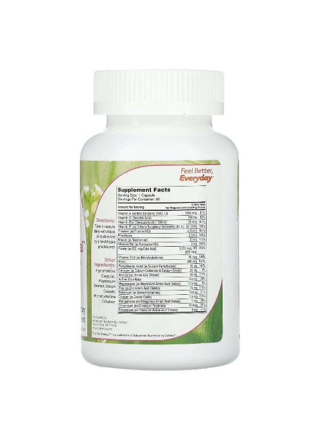 Zahler, Total One Prenatal, Essential Once-Daily Prenatal, 90 Capsules