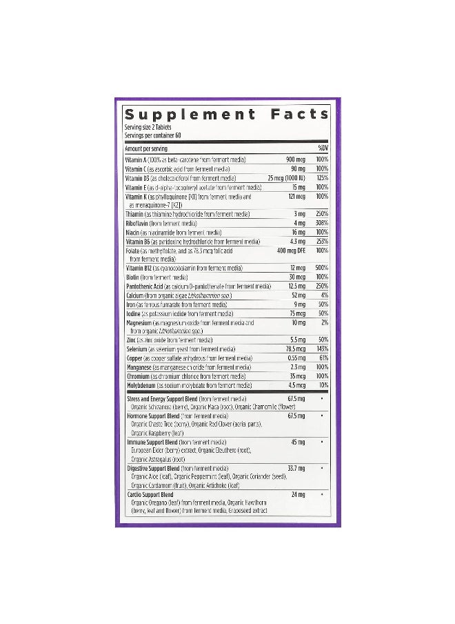 New Chapter, Women's Advanced Multivitamin, 120 Vegetarian Tablets