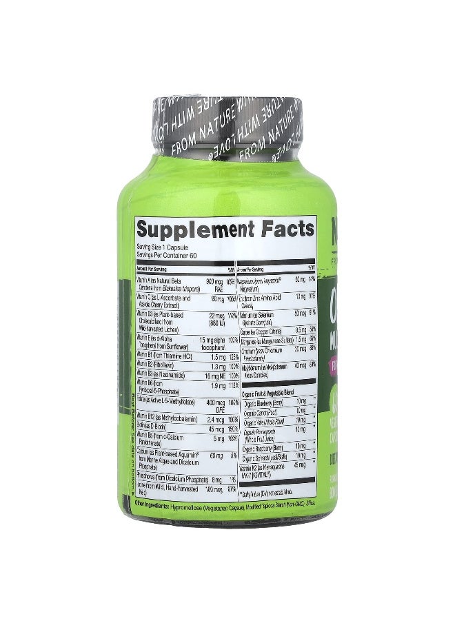 NATURELO, One Daily Multivitamin, For Women 50+, 60 Vegetarian Capsules