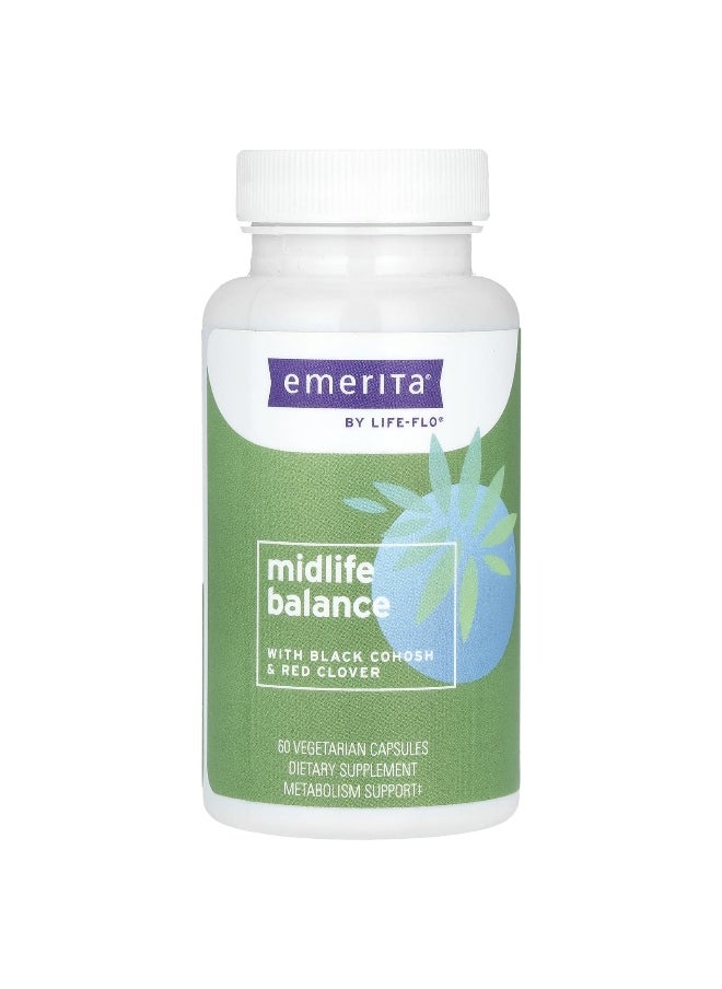 Emerita, Midlife Balance , 60 Vegetarian Capsules