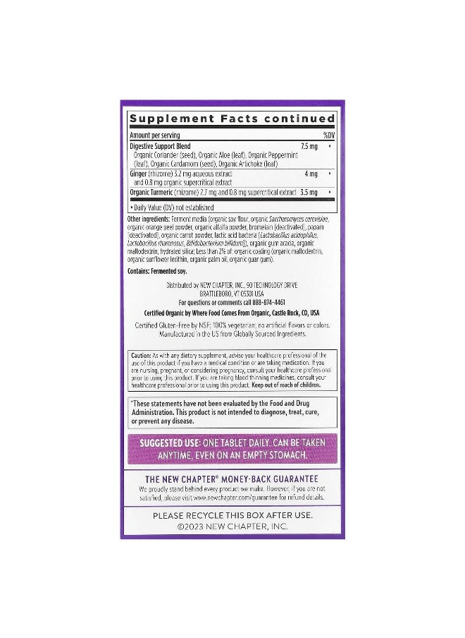 New Chapter, One Daily Every Woman's Multivitamin™ 40+, 96 Vegetarian Tablets