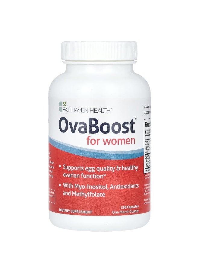 Fairhaven Health, OvaBoost for Women, 120 Capsules