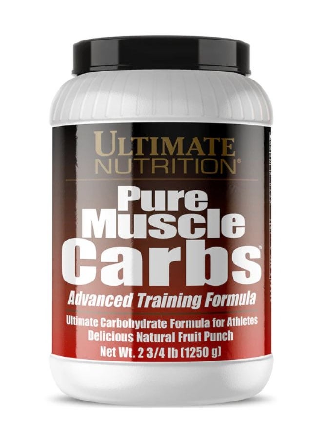 Pure Muscle Carbs 2.3Lb Fruit punch Flavour