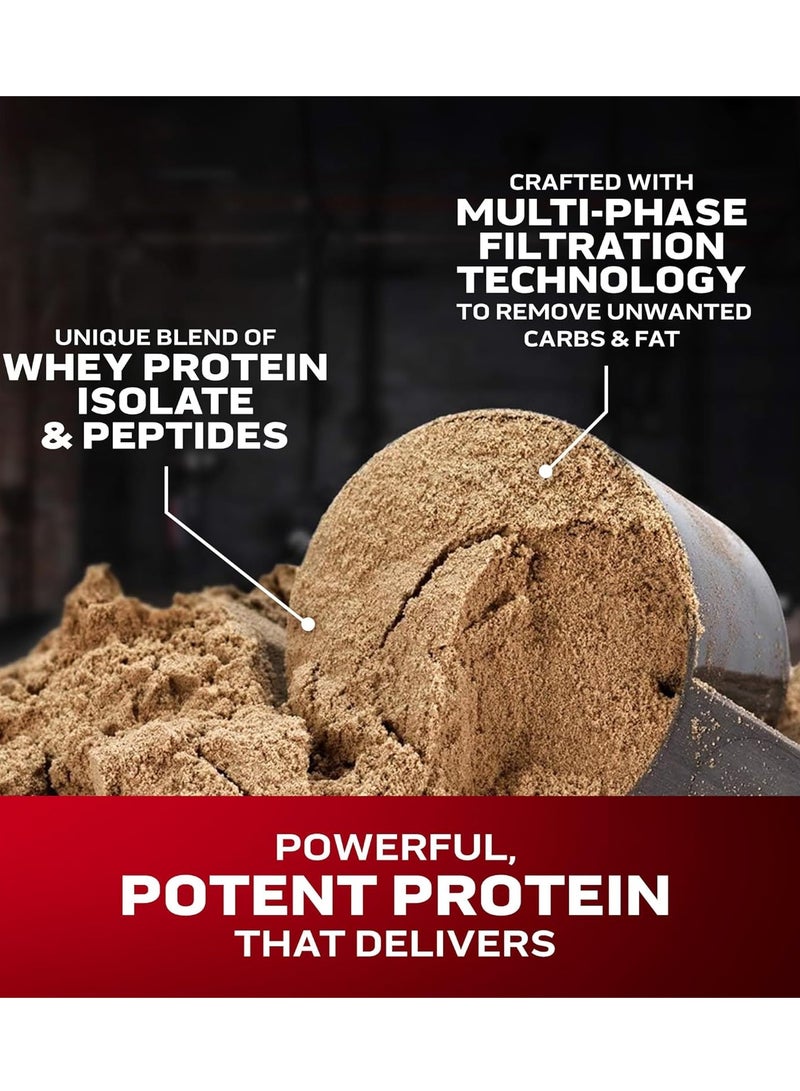 Whey 100% Protein Isolate Enhance Build Muscle Vanilla Flavor, 2 Lbs