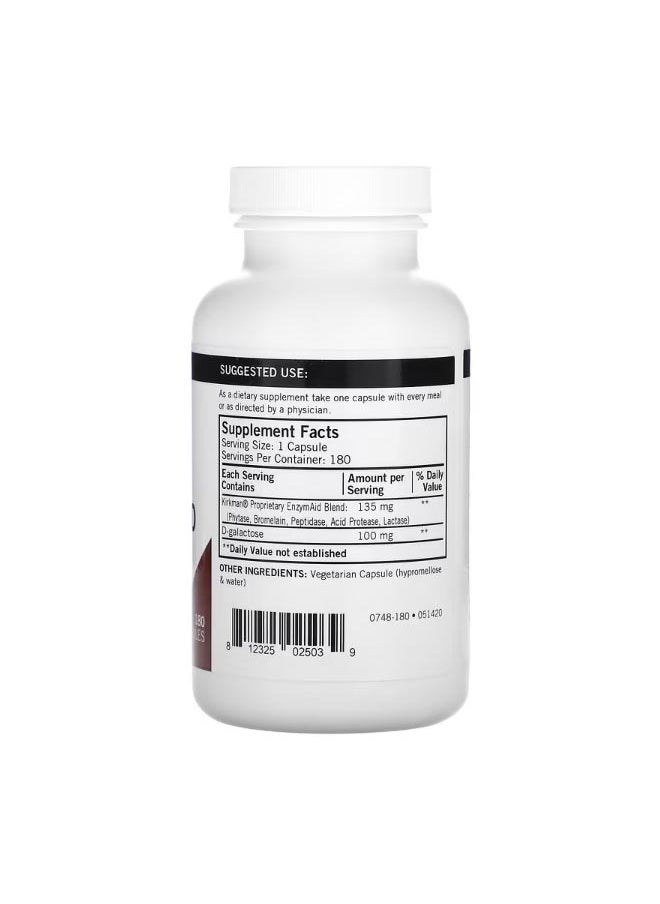 Enzyme Aid 180 Capsules