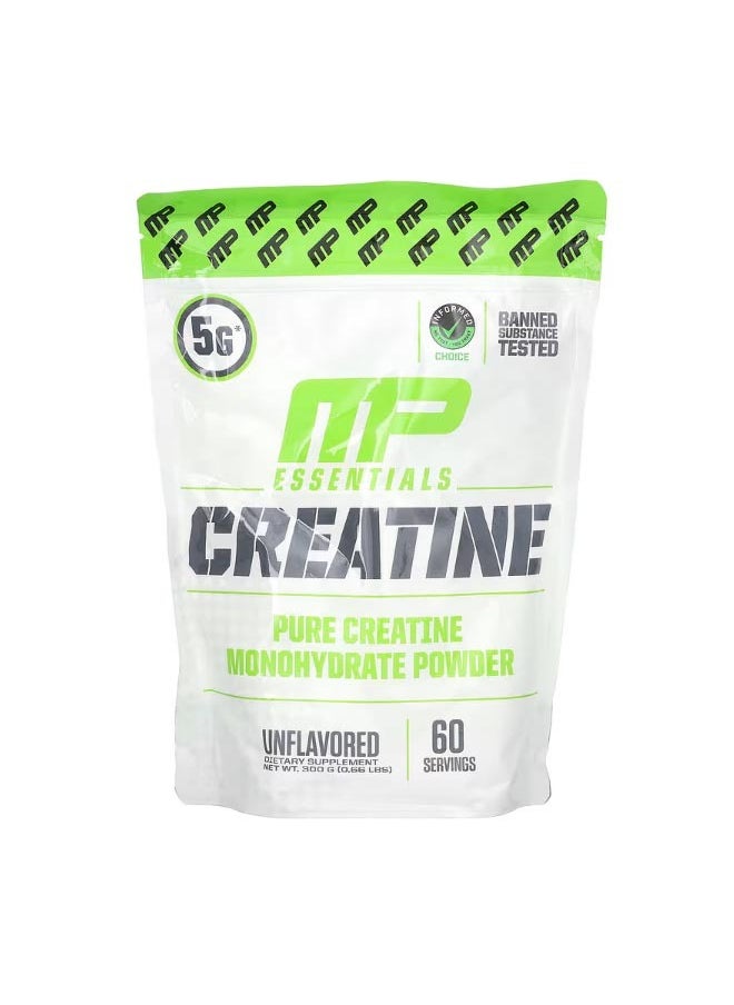 Essentials Creatine Unflavored 0.66 lbs 300 g