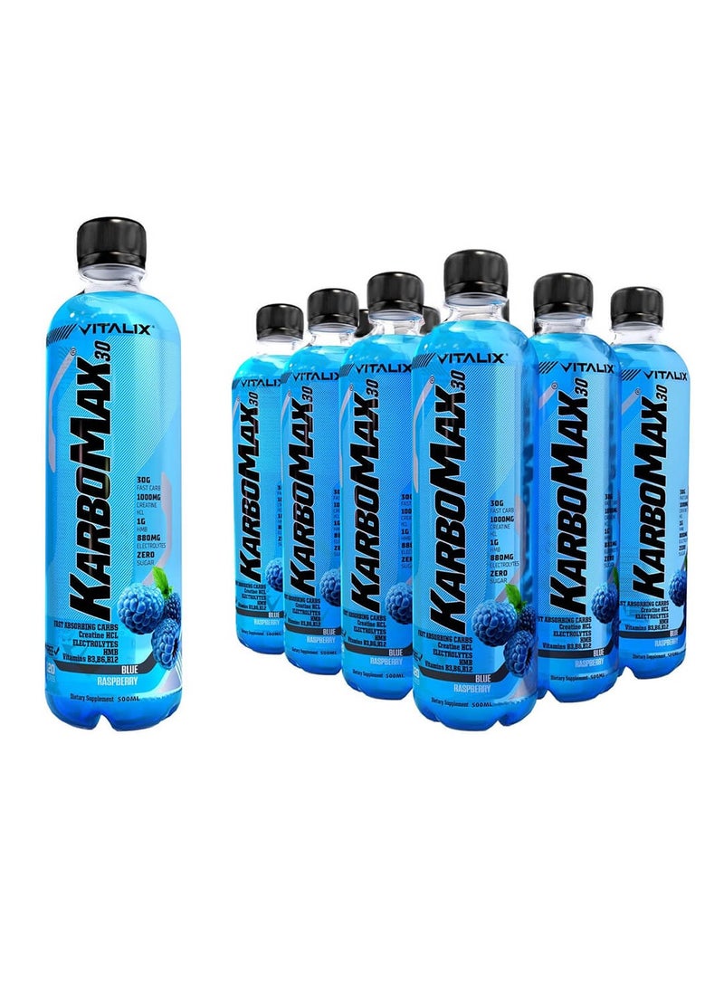 Vitalix KARBOMAX30 500ML Blue Raspberry
