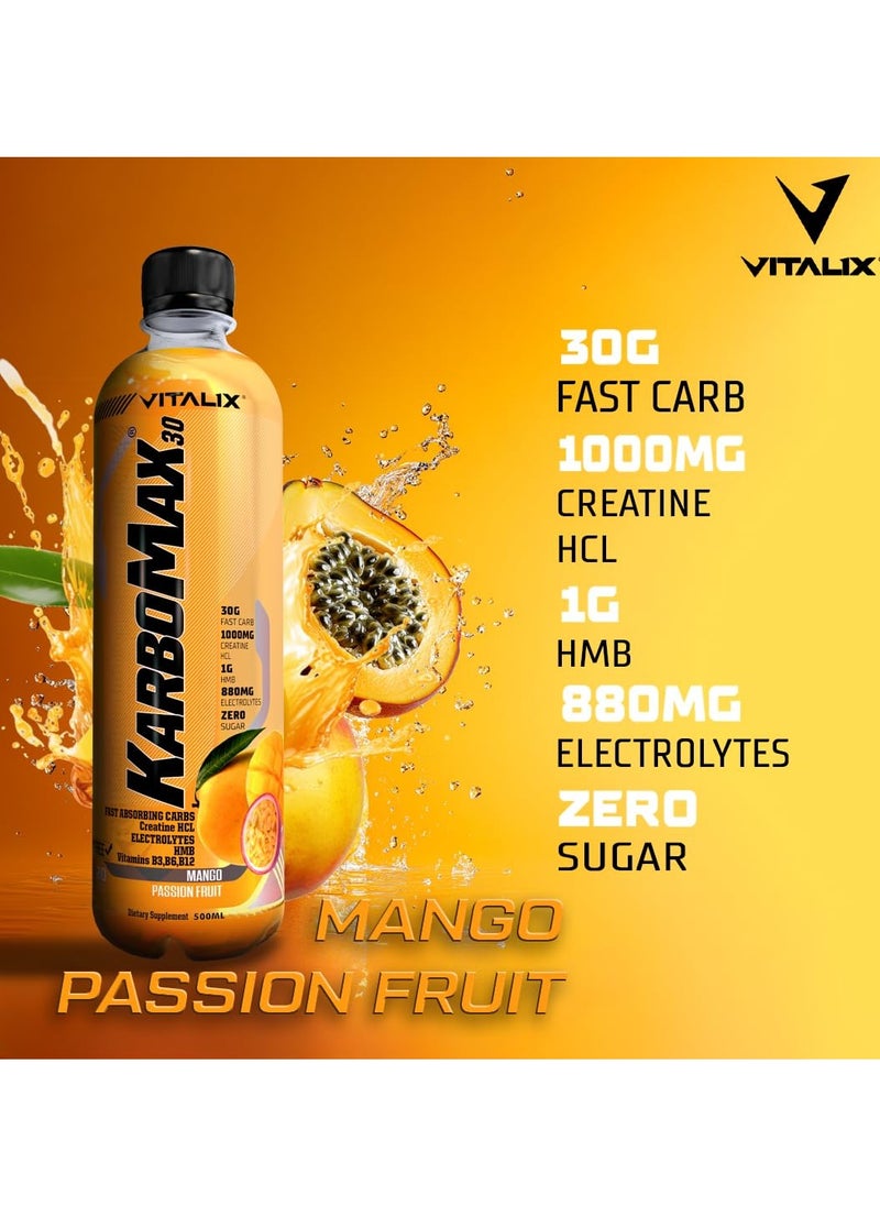 Vitalix KARBOMAX30 500ML Mango Passion Fruit