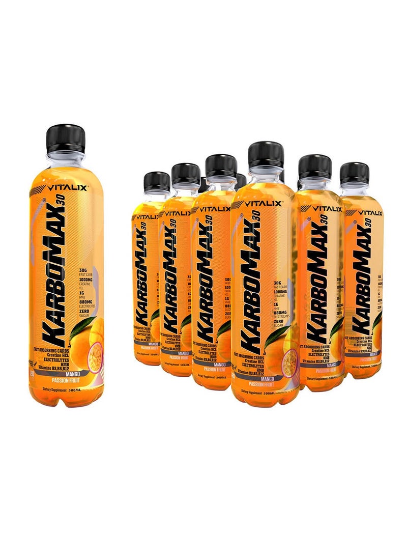 Vitalix KARBOMAX30 500ML Mango Passion Fruit